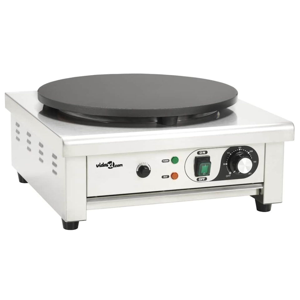 Aparat electric de clătite cu tavă retractabilă, 40 cm, 3000 W - 1 | YEO