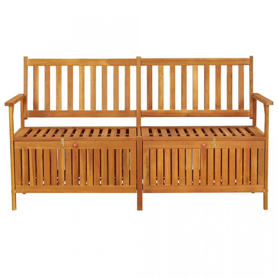 Bancă de depozitare, 148 cm, lemn masiv de acacia - 1 | YEO