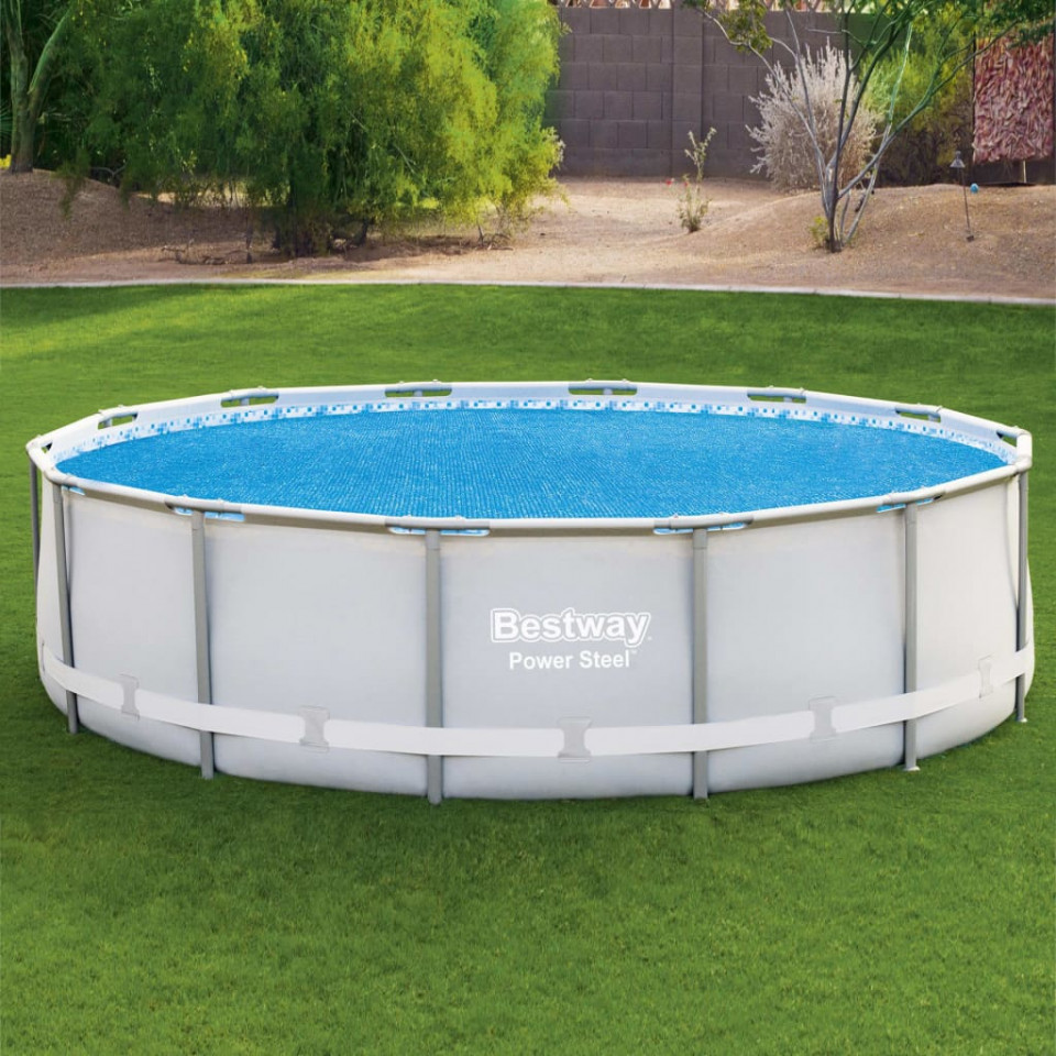 Bestway Prelată solară de piscină Flowclear, 427 cm - 4 | YEO