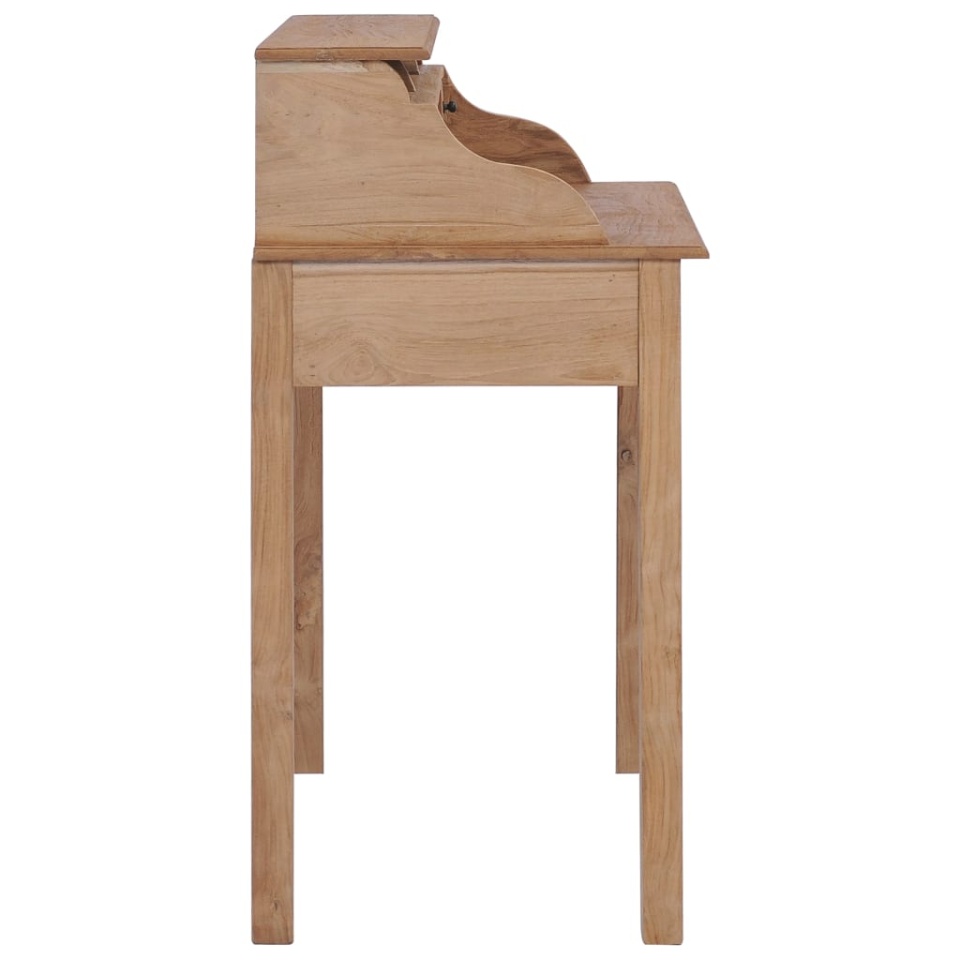 Birou, 90x50x100 cm, lemn masiv de tec - 3 | YEO