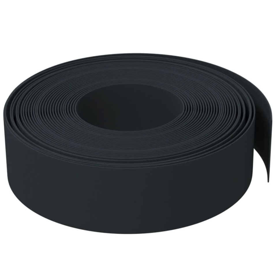Borduri de grădină, 5 buc, negru, 10 m 15 cm, polietilenă - 3 | YEO
