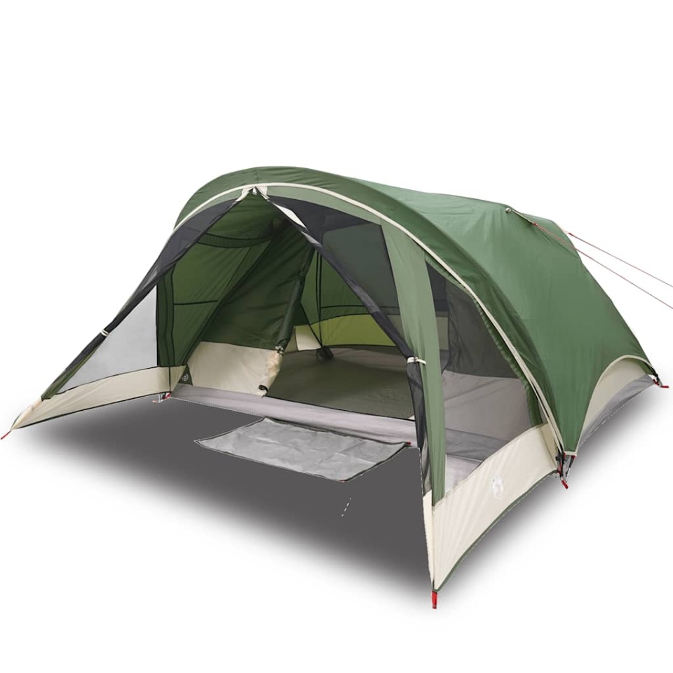 Cabină cort de camping, 4 persoane, verde, impermeabil - 1 | YEO