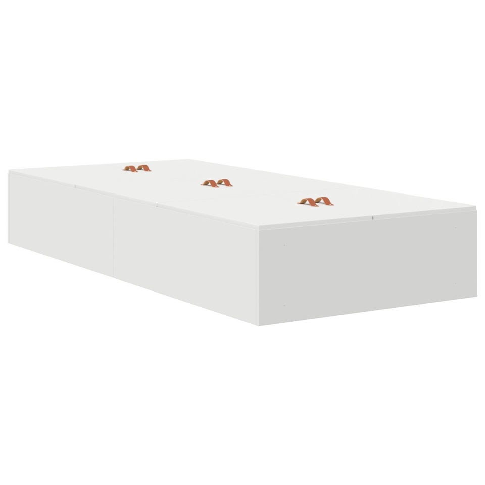 Cadru de pat cu depozitare Alb 90x200 cm - 2 | YEO