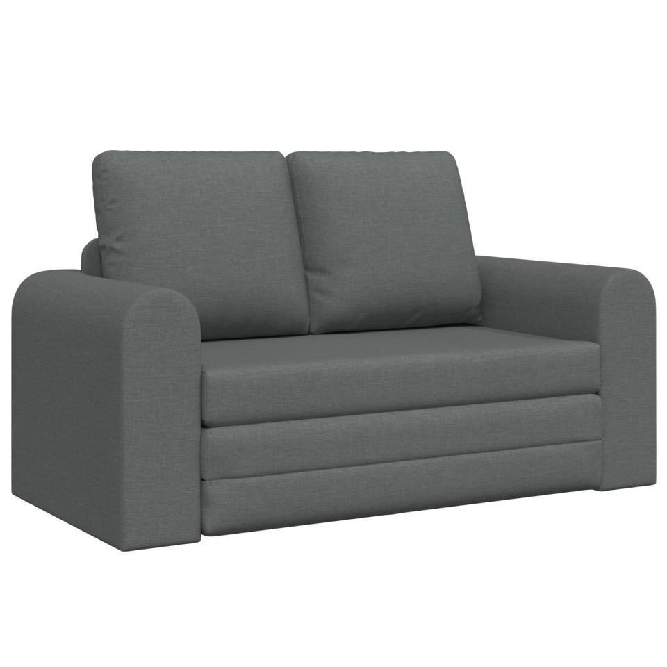 Canapea Pat 2 în 1 Gri închis 148x71x83 cm Stofă - 1 | YEO