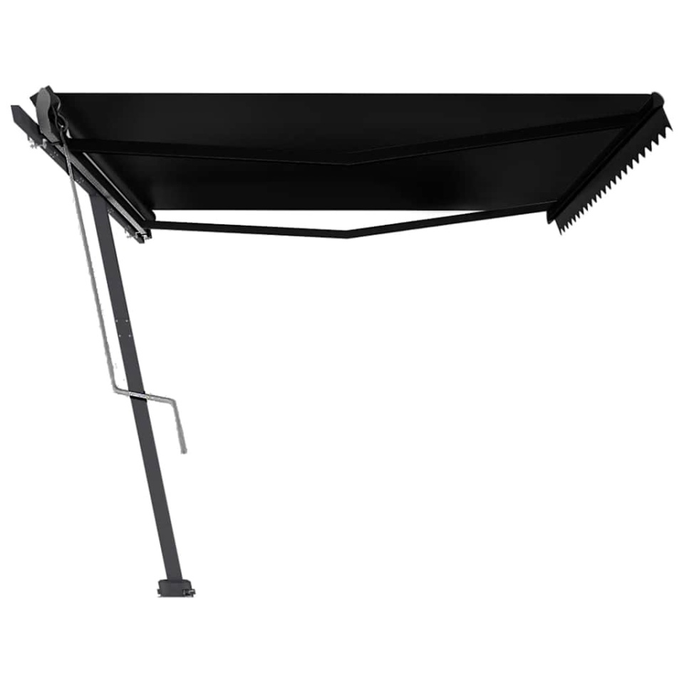 Copertină autonomă retractabilă automat, antracit, 500x300 cm - 3 | YEO
