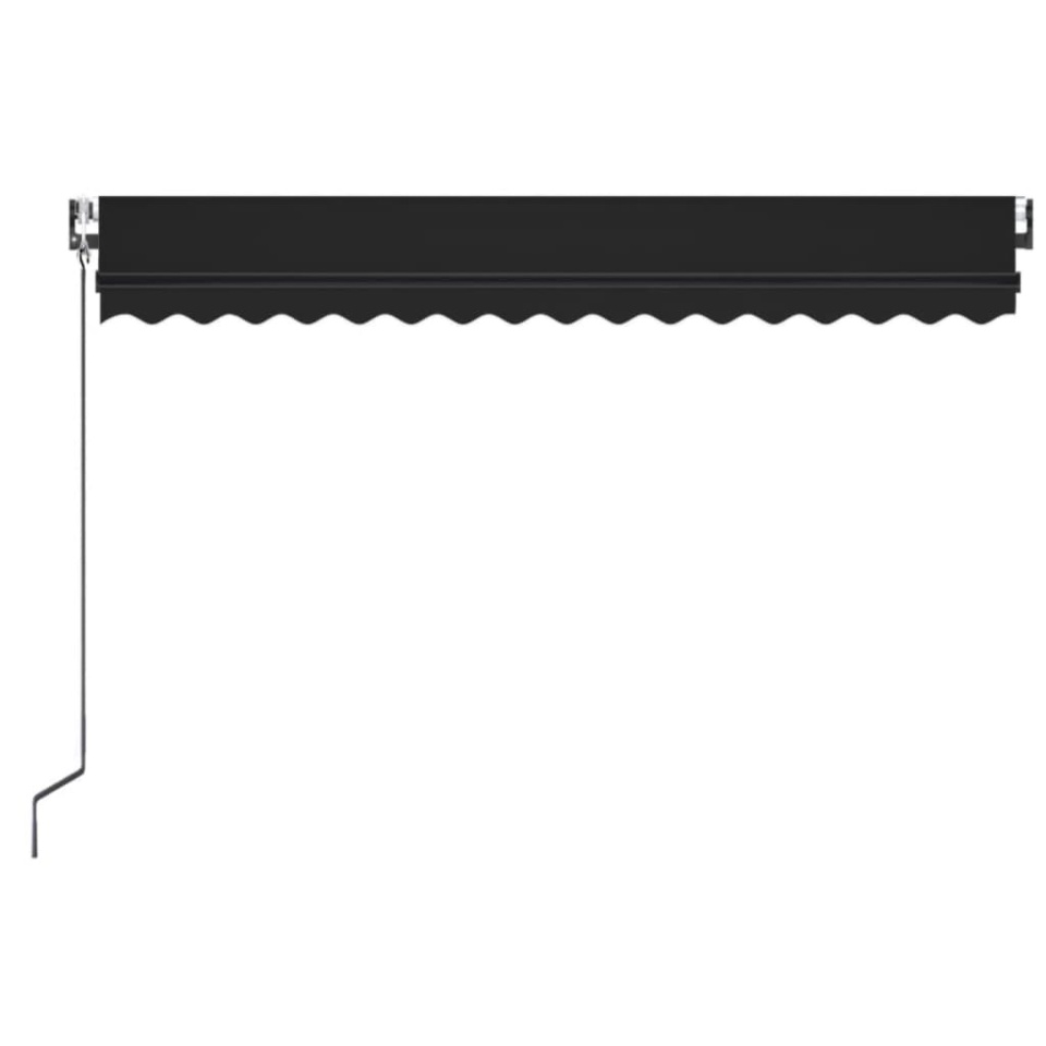 Copertină retractabilă automat, antracit, 400x350 cm - 3 | YEO