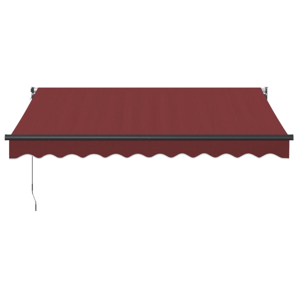 Copertina retractabilă manual, vișiniu, 300x250 cm - 2 | YEO