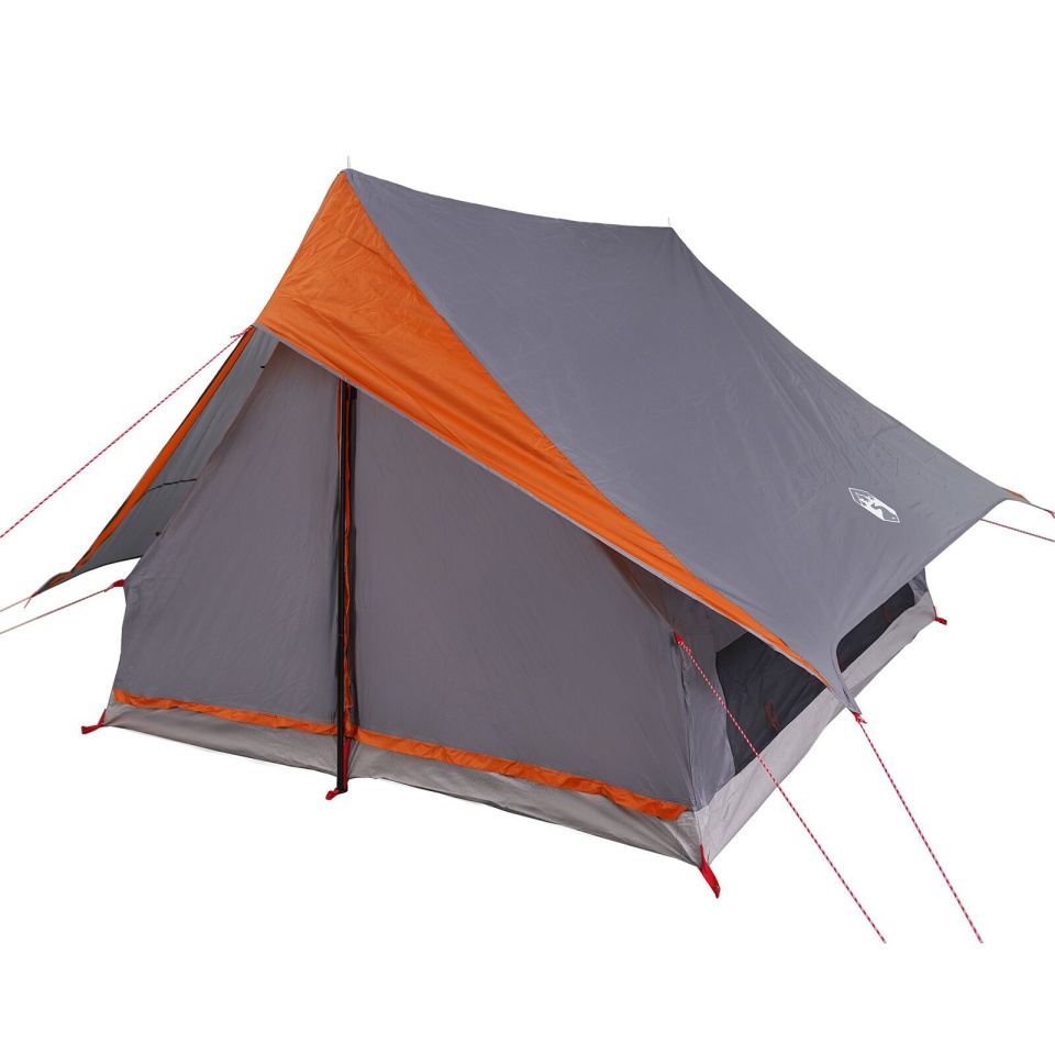 Cort de Camping Tip A 5-Persoane Gri și Portocaliu Waterproof - 1 | YEO