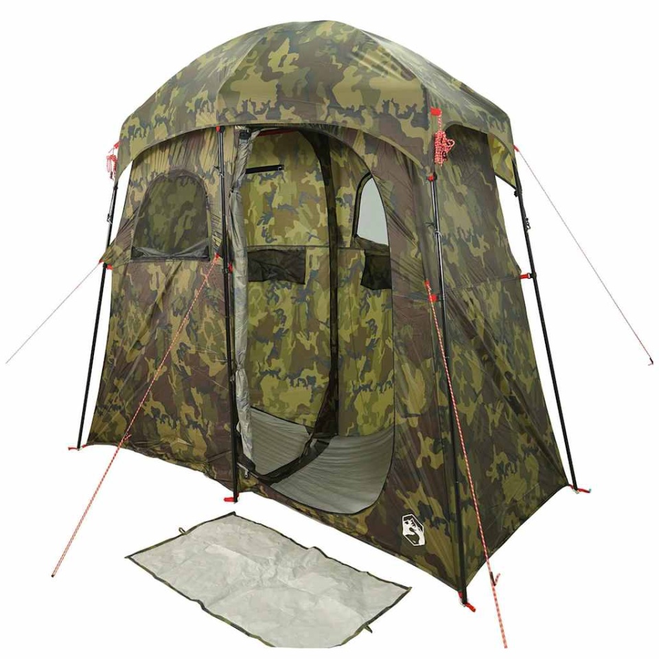 Cort de duș pentru 2 persoane, camuflaj, impermeabil - 3 | YEO