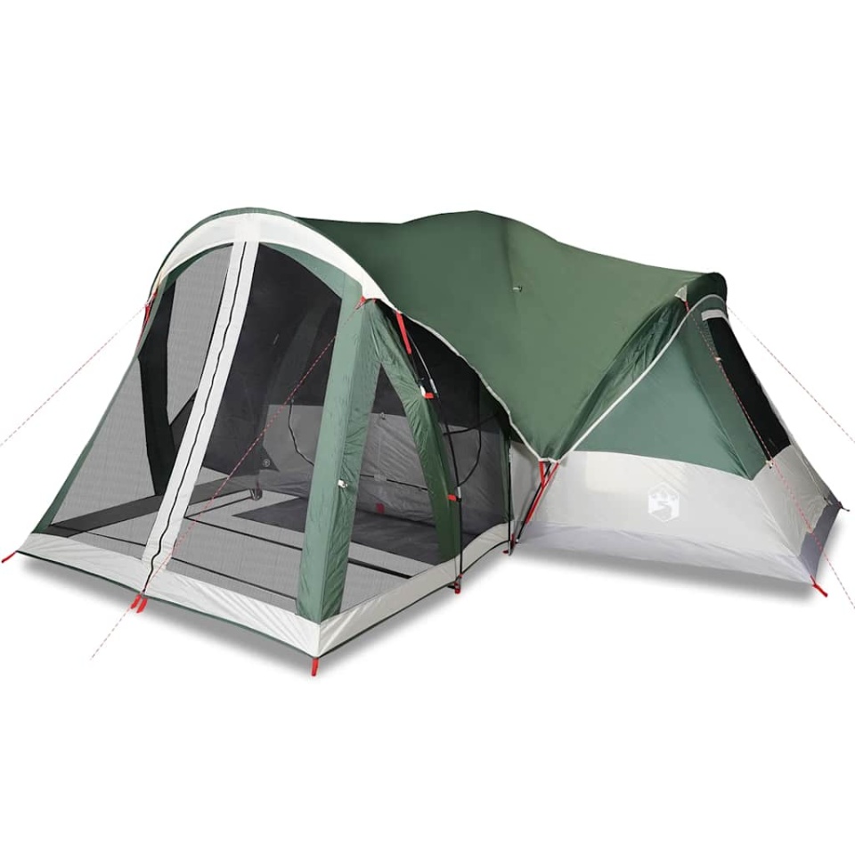 Cort de familie Tipi pentru 8 persoane, verde, impermeabil - 1 | YEO