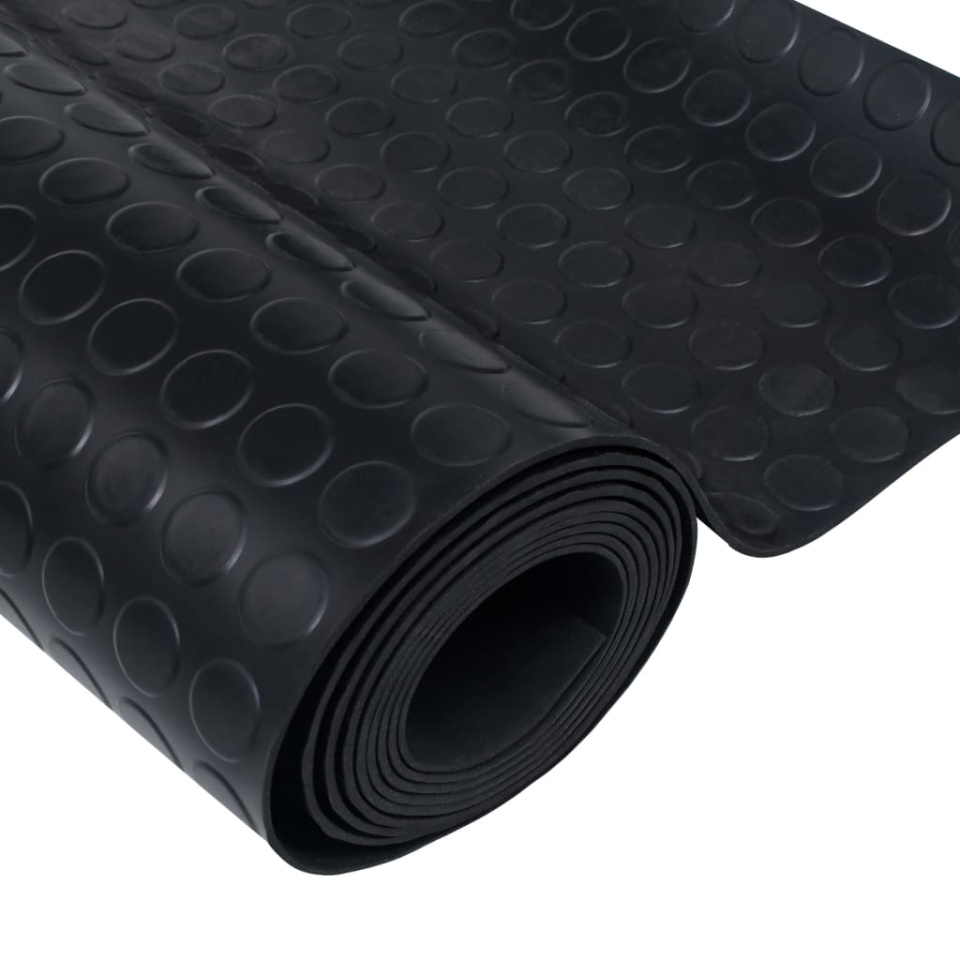 Covor anti-alunecare, 1,5x4 m, cauciuc, cu puncte, 3 mm - 3 | YEO