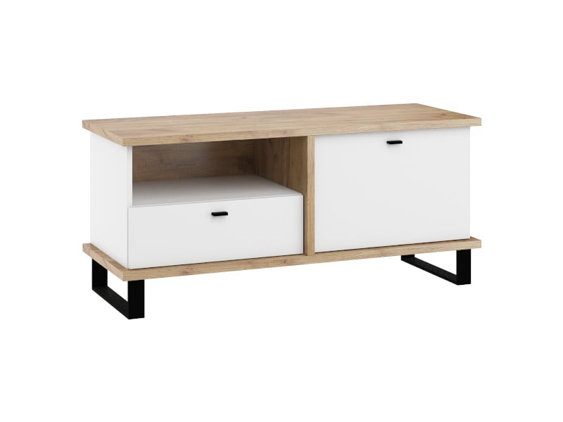 Cross Cro-19 Tv Stand 1D1S Craft Golden/White