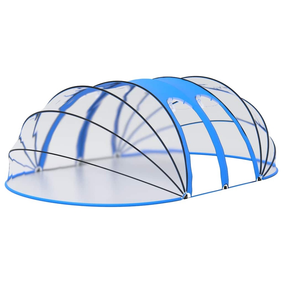 Cupolă pentru piscină, 620x410x210 cm, oval - 2 | YEO