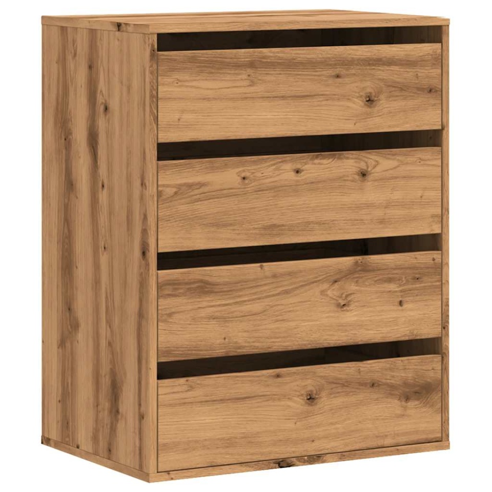 Dulap colț sertare stejar artizanal 60x41x76 cm lemn prelucrat - 1 | YEO