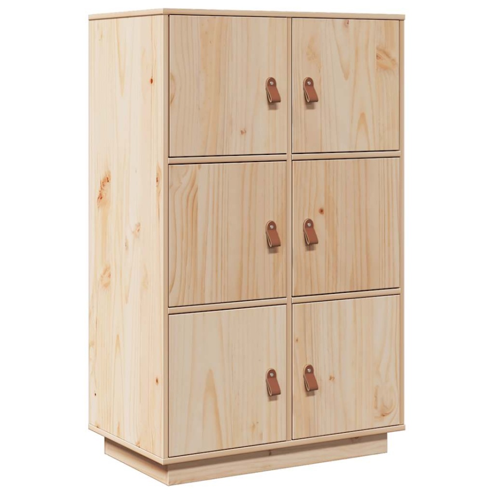 Dulap înalt, 67x40x108,5 cm, lemn masiv de pin - 1 | YEO