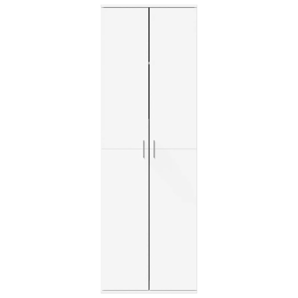 Dulap înalt, alb, 60x35x180 cm, lemn prelucrat - 2 | YEO