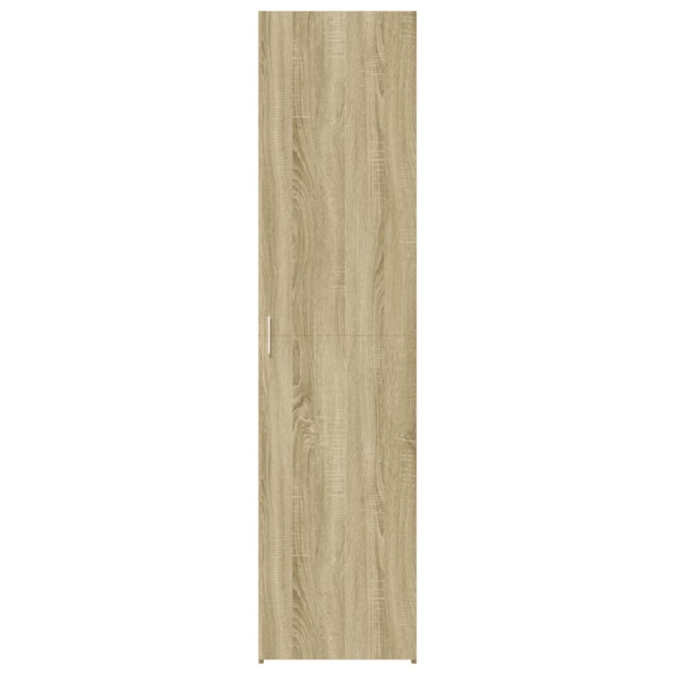 Dulap înalt, stejar sonoma, 45x42,5x185 cm, lemn compozit - 3 | YEO