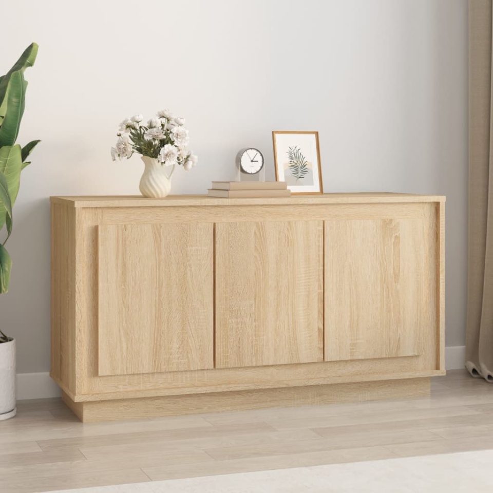 Dulap, stejar sonoma, 102x35x55 cm, lemn prelucrat