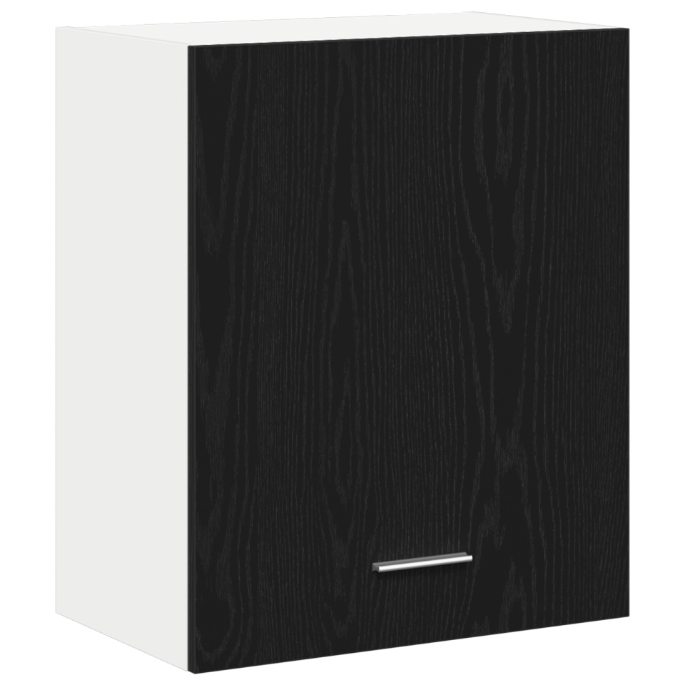 Dulapuri Suspendate - 2 Pachete - Stejar Negru, 100x31x60 cm - Fabricate din Lemn Prelucrat - 1 | YEO