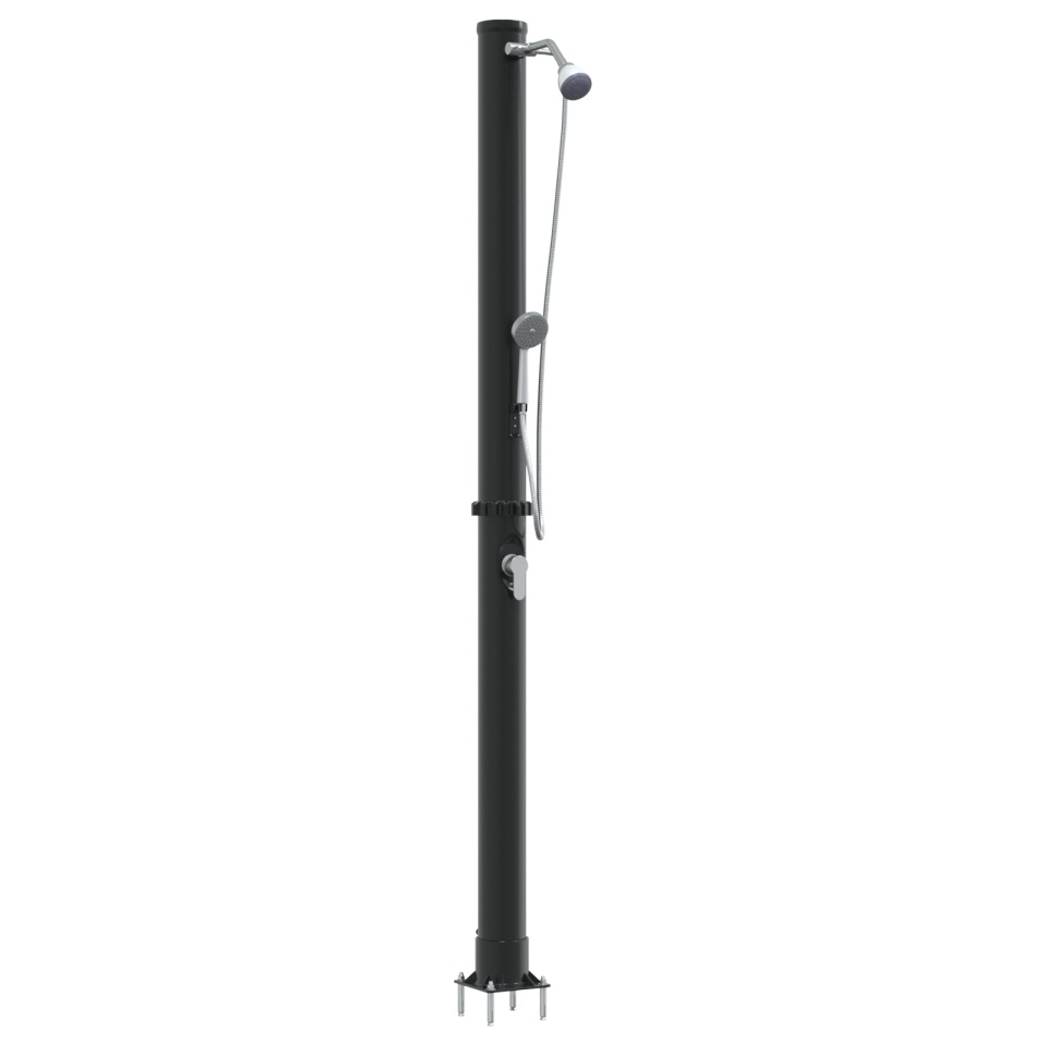 Duș Solar pentru Exterior cu Cap de Duș Portabil 217 cm 20 L - 1 | YEO