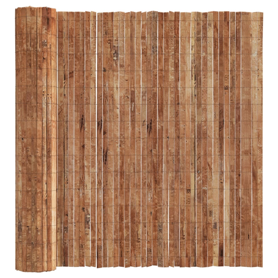 Gard din scoarță 400x125 cm - 1 | YEO