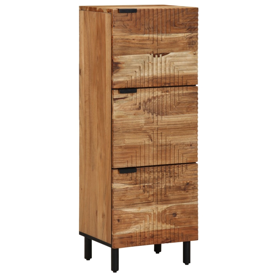 Highboard 40x33x110 cm Lemn masiv de acacia - 1 | YEO