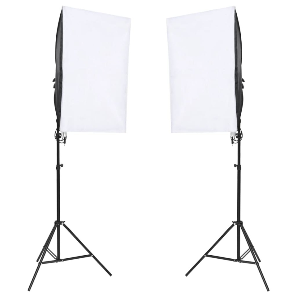 Kit studio foto cu set de lumină și fundal - 1 | YEO