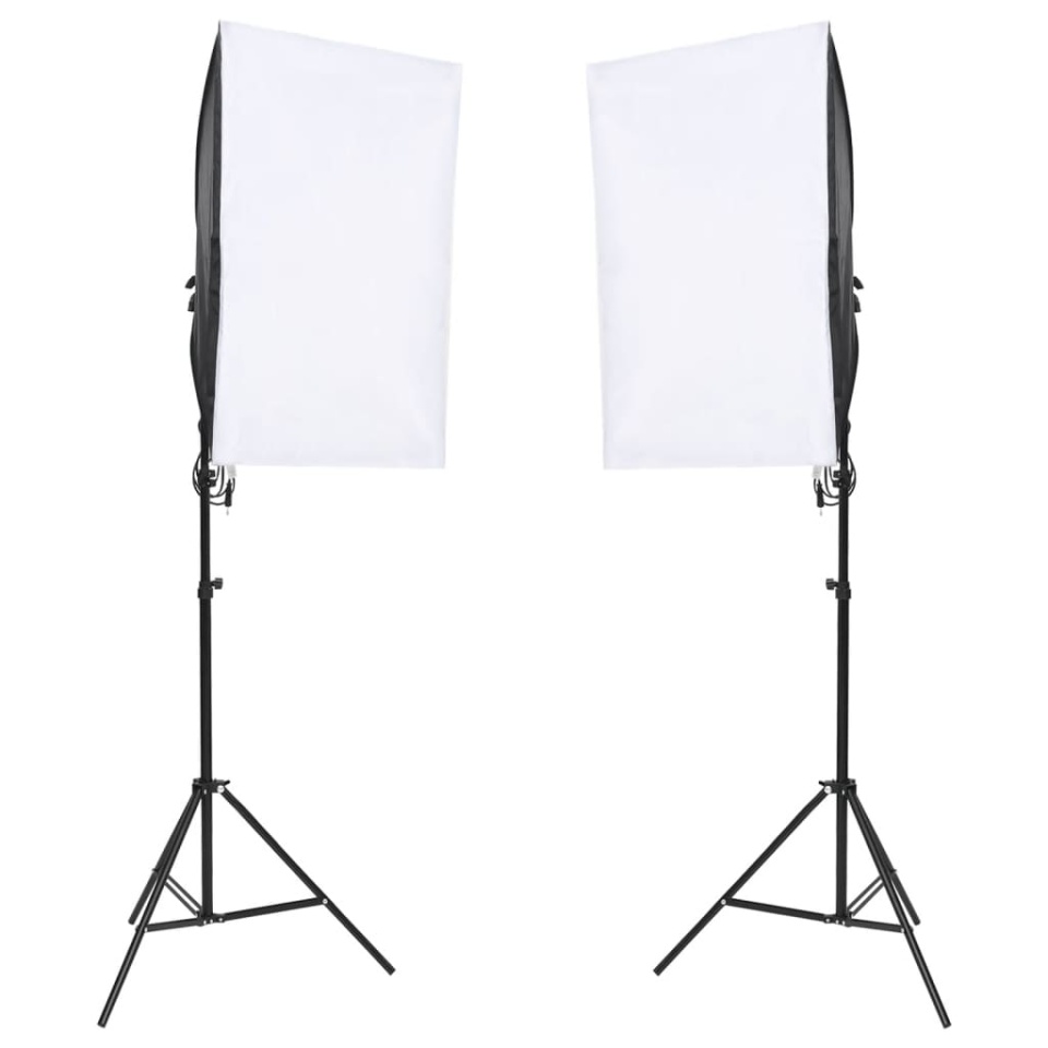 Kit studio foto cu set de lumină și fundal - 1 | YEO