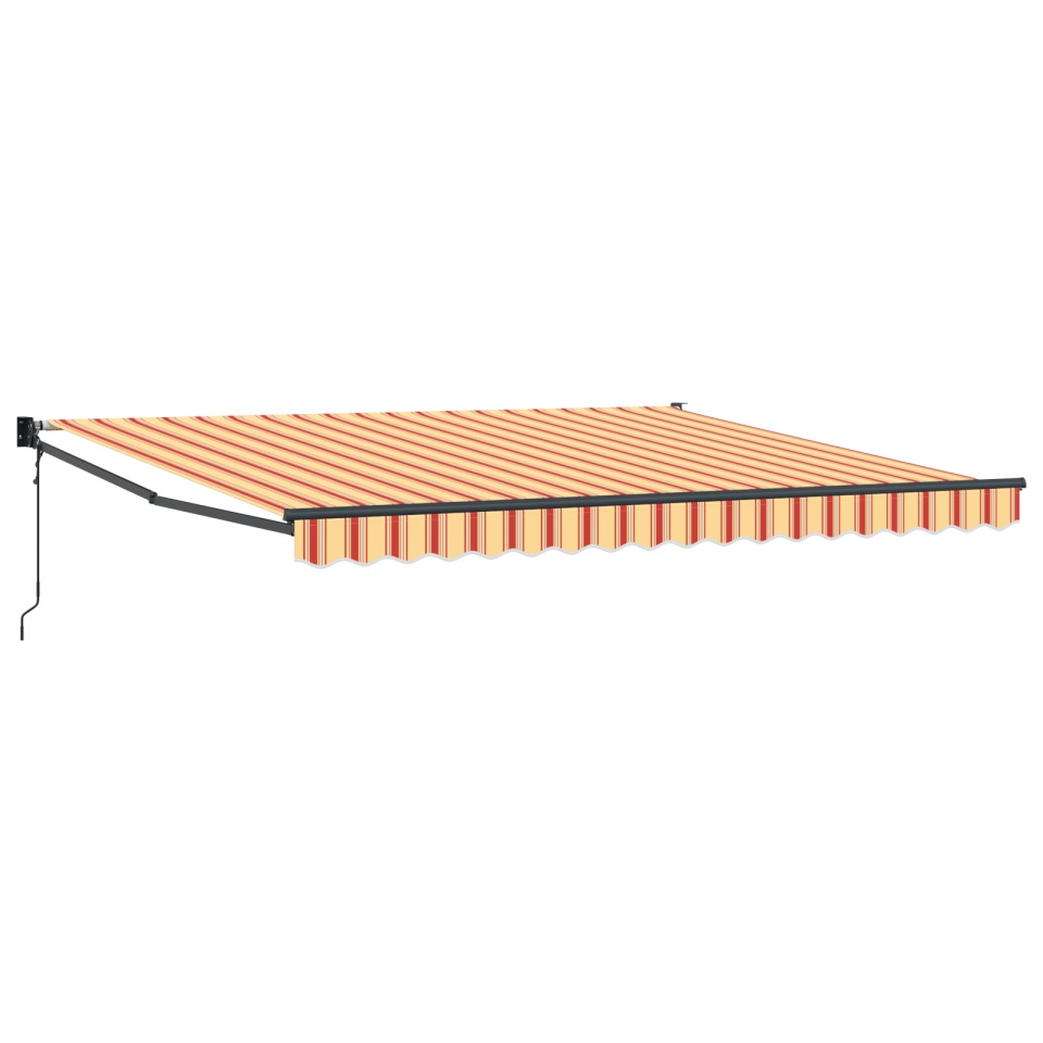 Marchiza Retractabilă Automată Galben și Portocaliu 400x300 cm - 1 | YEO
