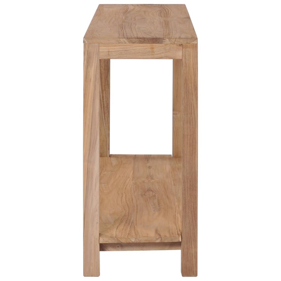 Masă consolă, 120 x 35 x 75 cm, lemn masiv de tec - 2 | YEO