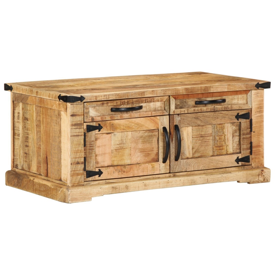 Masă de cafea 90x50x40 cm Lemn masiv de mango - 1 | YEO