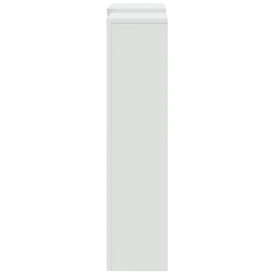 Mască pentru calorifer, alb, 205x21,5x83,5 cm, lemn prelucrat - 3 | YEO
