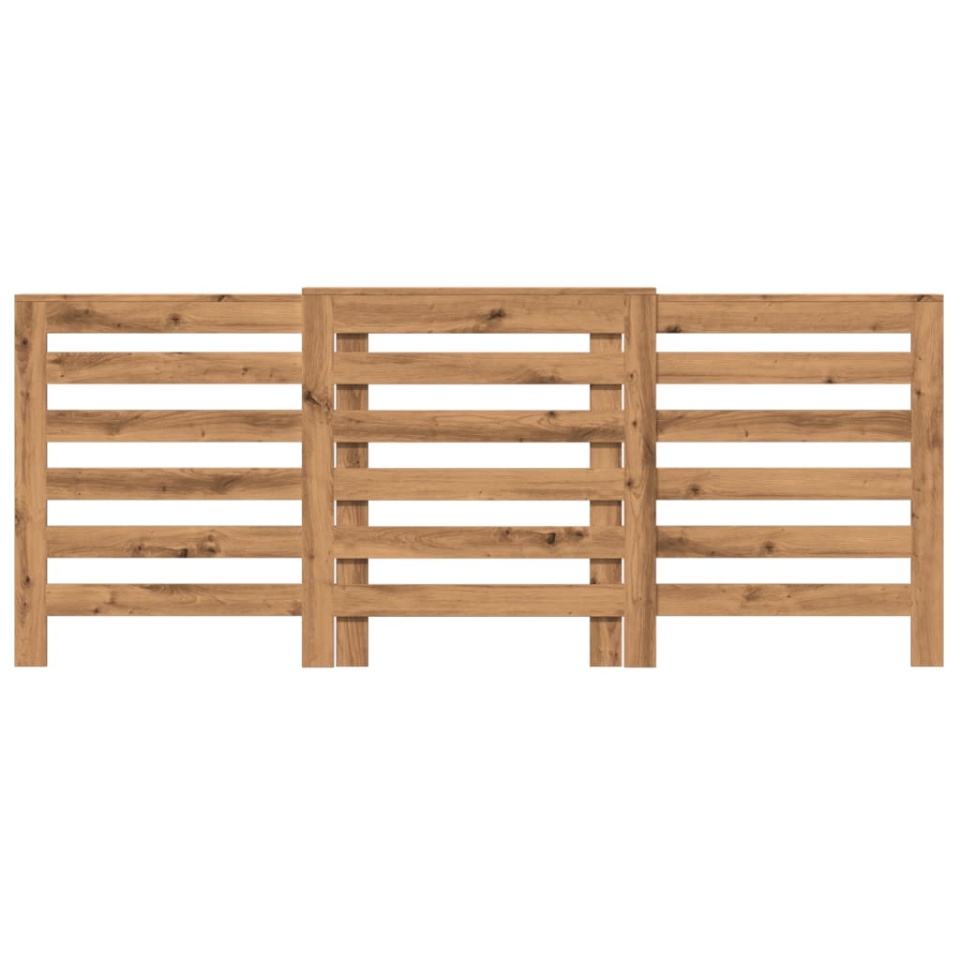 Mască pentru calorifer stejar artizanal 205x21,5x83,5 cm lemn - 2 | YEO