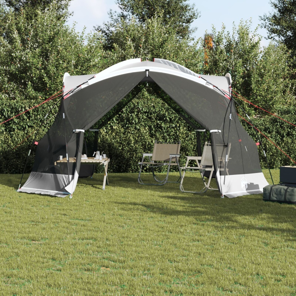 Plasă de țânțari pentru camping cu uși Gri pentru 8 persoane, impermeabilă - 3 | YEO
