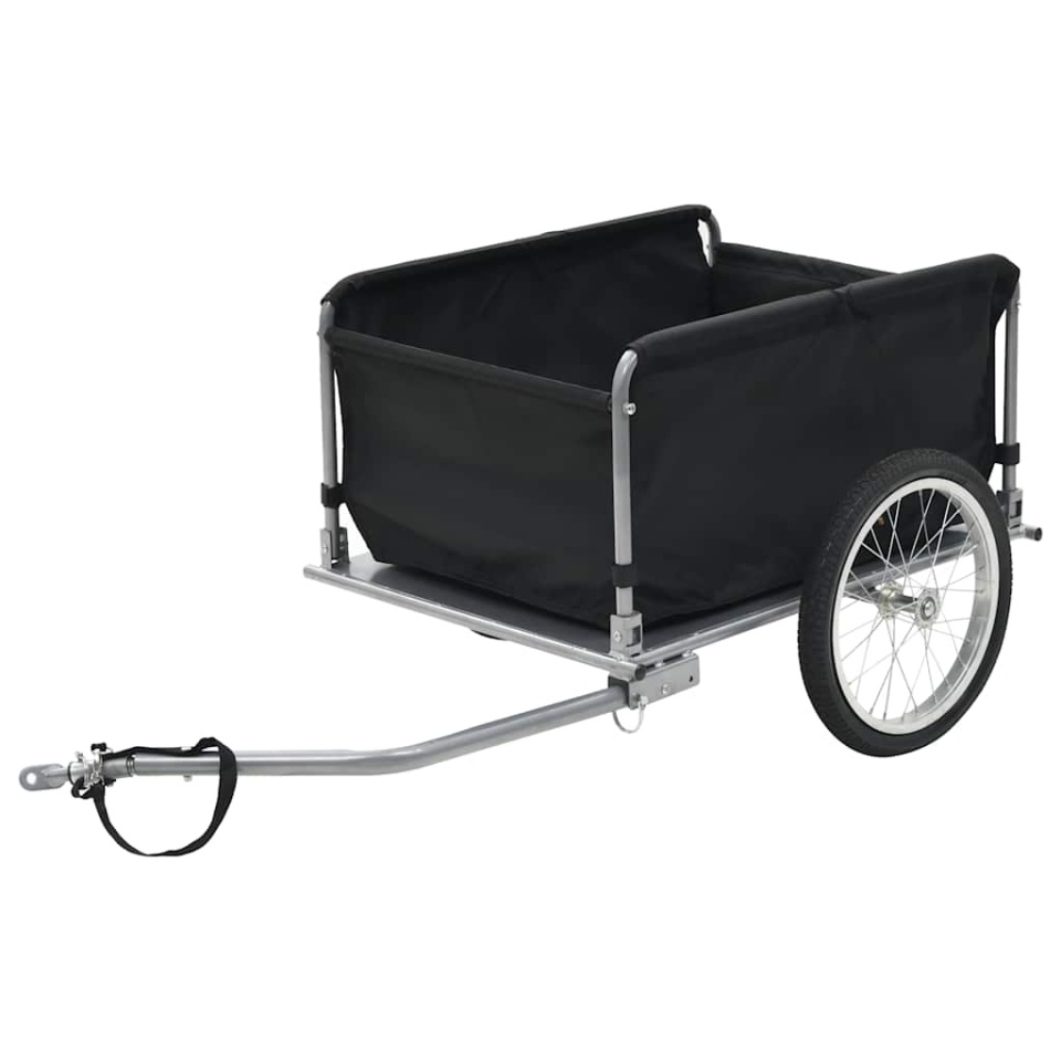 Remorcă de bicicletă, negru și galben, 65 kg - 2 | YEO