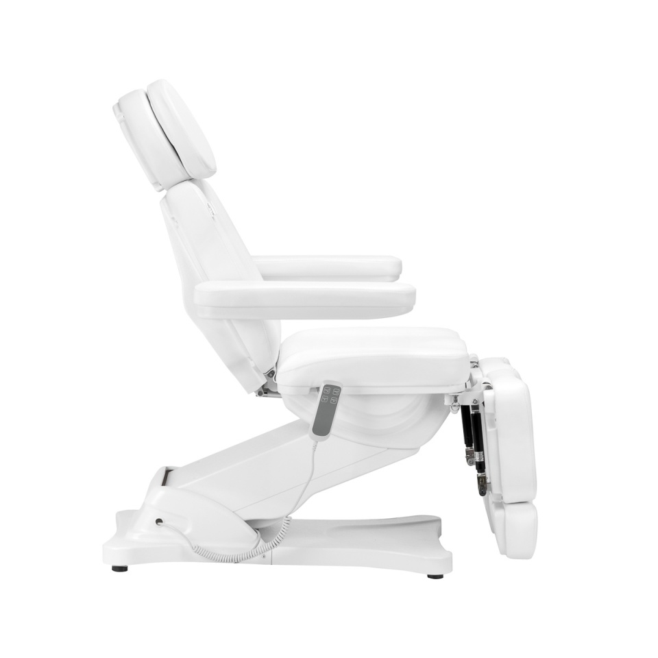 Scaun electric cosmetic SILLON CLASSIC 2 motoare pedi alb - 3 | YEO