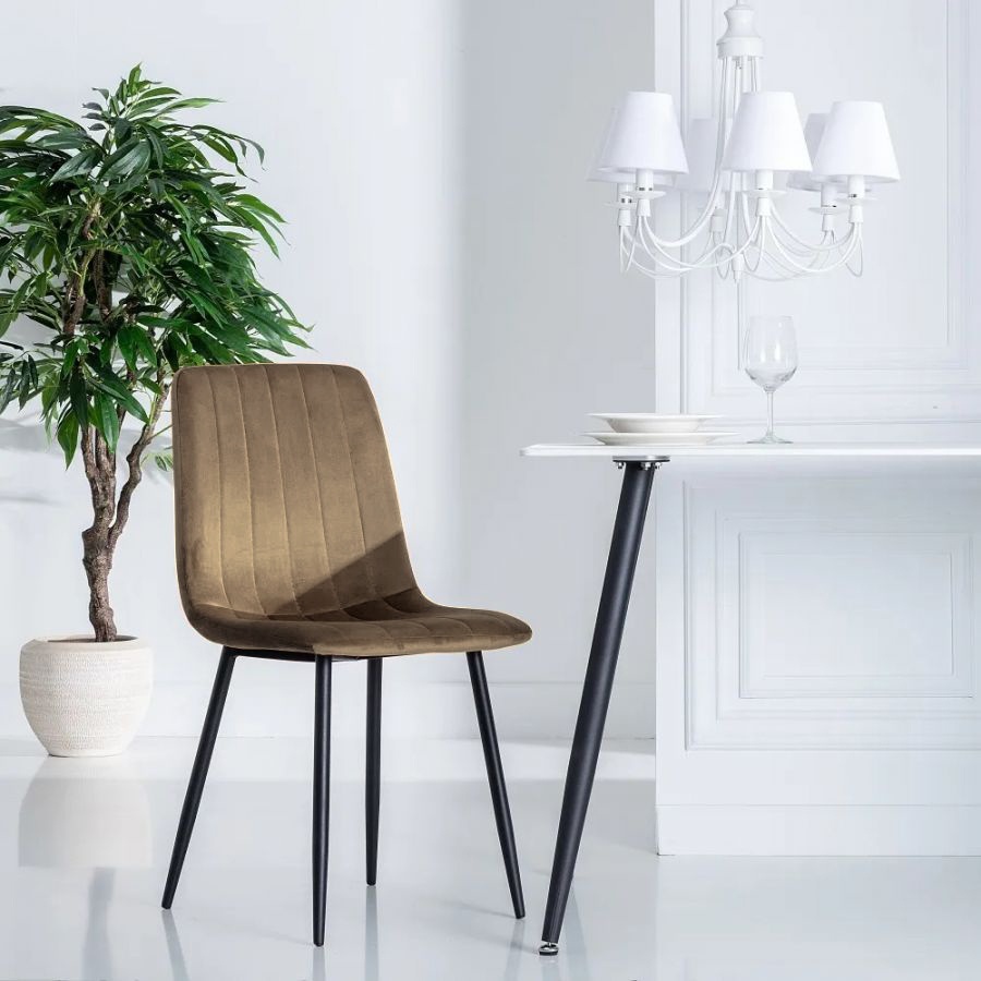 Scaun S-156, Maro, 41x87x46 cm, Stofa - 2 | YEO