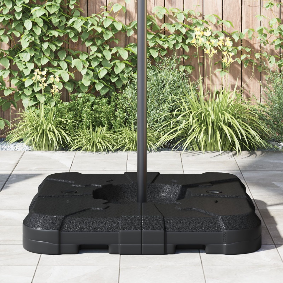 Set de bază pentru parasolar cantilever, 2 piese: 110kg nisip sau 70kg apă - 3 | YEO