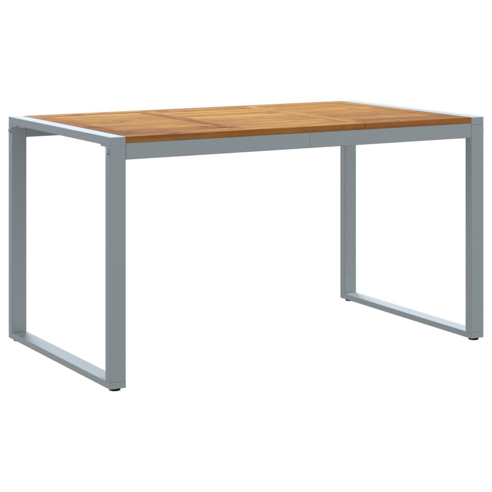 Set de dining pentru grădină 7 piese din lemn masiv de acacia și metal - 3 | YEO