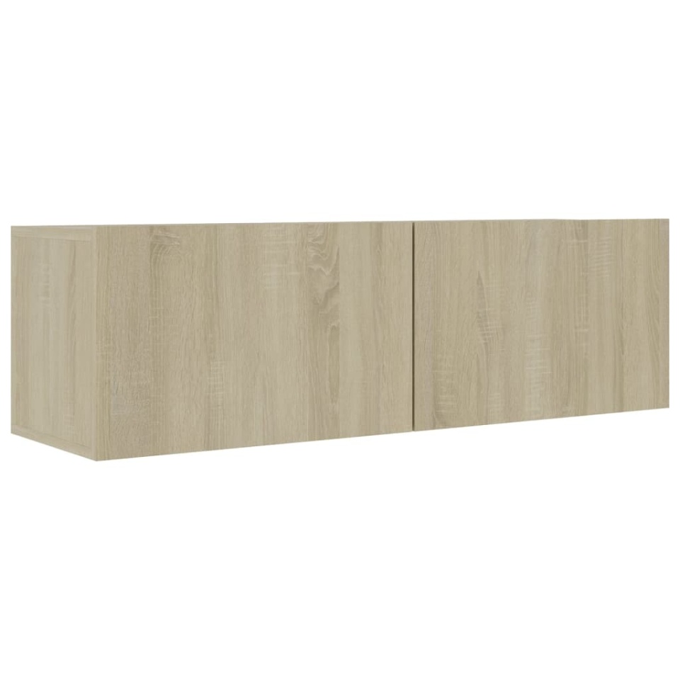 Set de dulapuri TV, 6 piese, stejar sonoma, lemn prelucrat - 3 | YEO