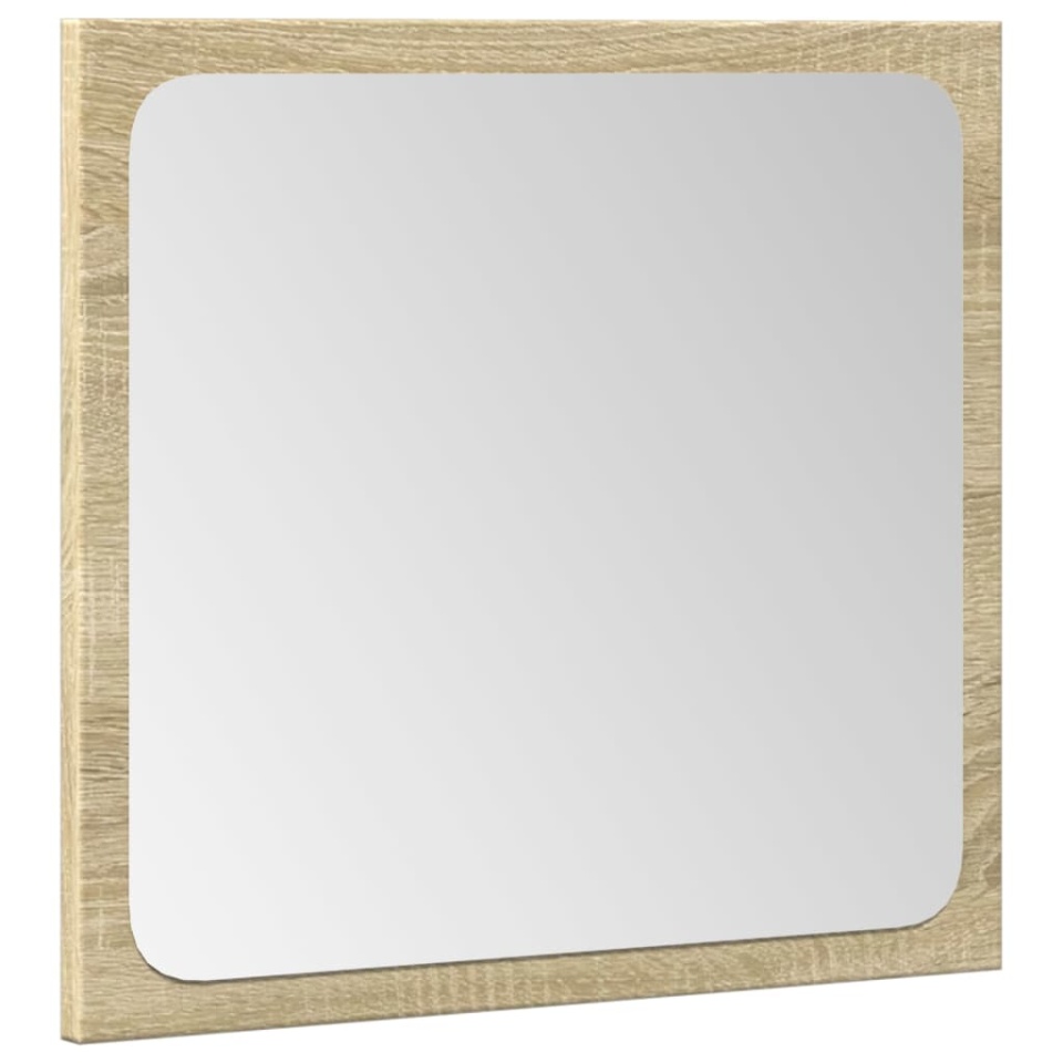 Set mobilier de baie, 3 piese, stejar sonoma, lemn prelucrat - 3 | YEO