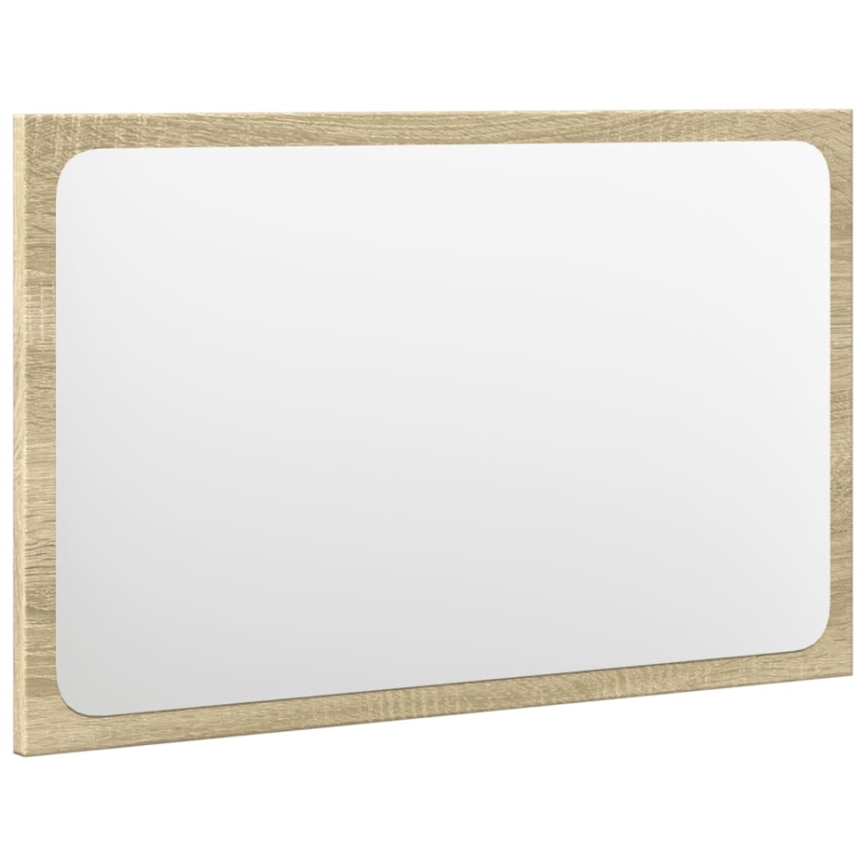 Set mobilier de baie, 4 piese, stejar sonoma, lemn prelucrat - 3 | YEO