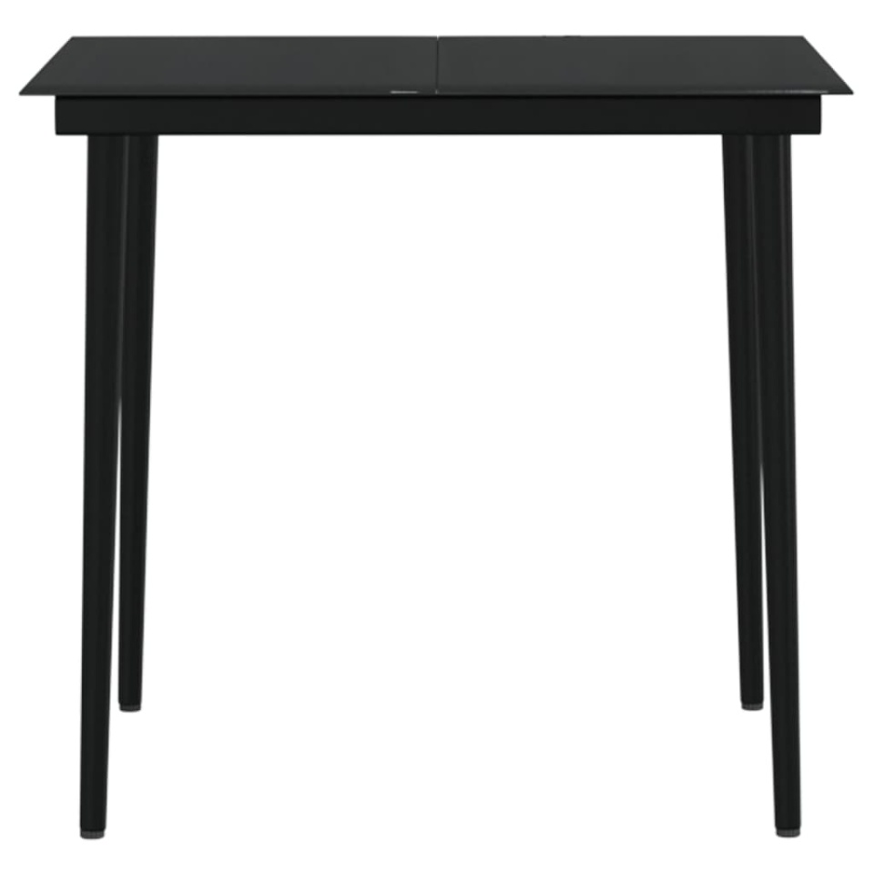 Set mobilier de grădină cu perne, 3 piese, maro - 4 | YEO