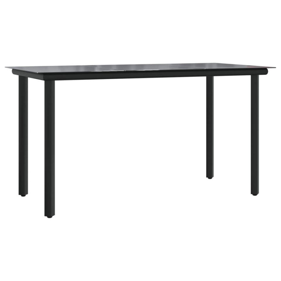 Set mobilier de grădină cu perne, 5 piese, gri, poliratan - 3 | YEO
