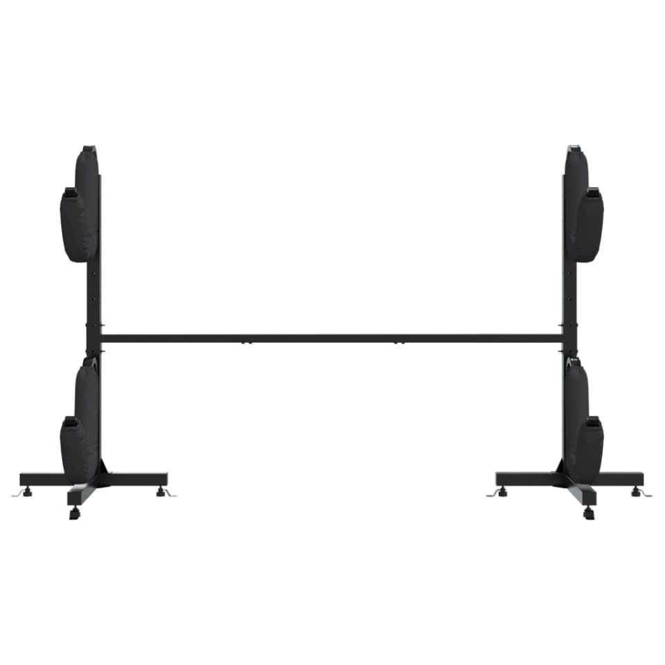 Suport de depozitare pentru 2 caiace 250x57x127,5 cm Oțel - 3 | YEO