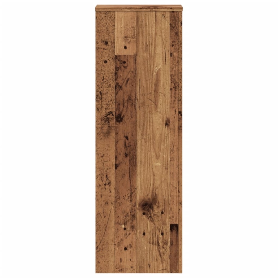 Suporturi plante 2 buc. lemn vechi 33x33x100 cm lemn prelucrat - 3 | YEO