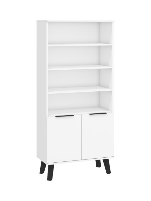 Sven Svn-08 (Biblioteca 2D) White/White High Gloss