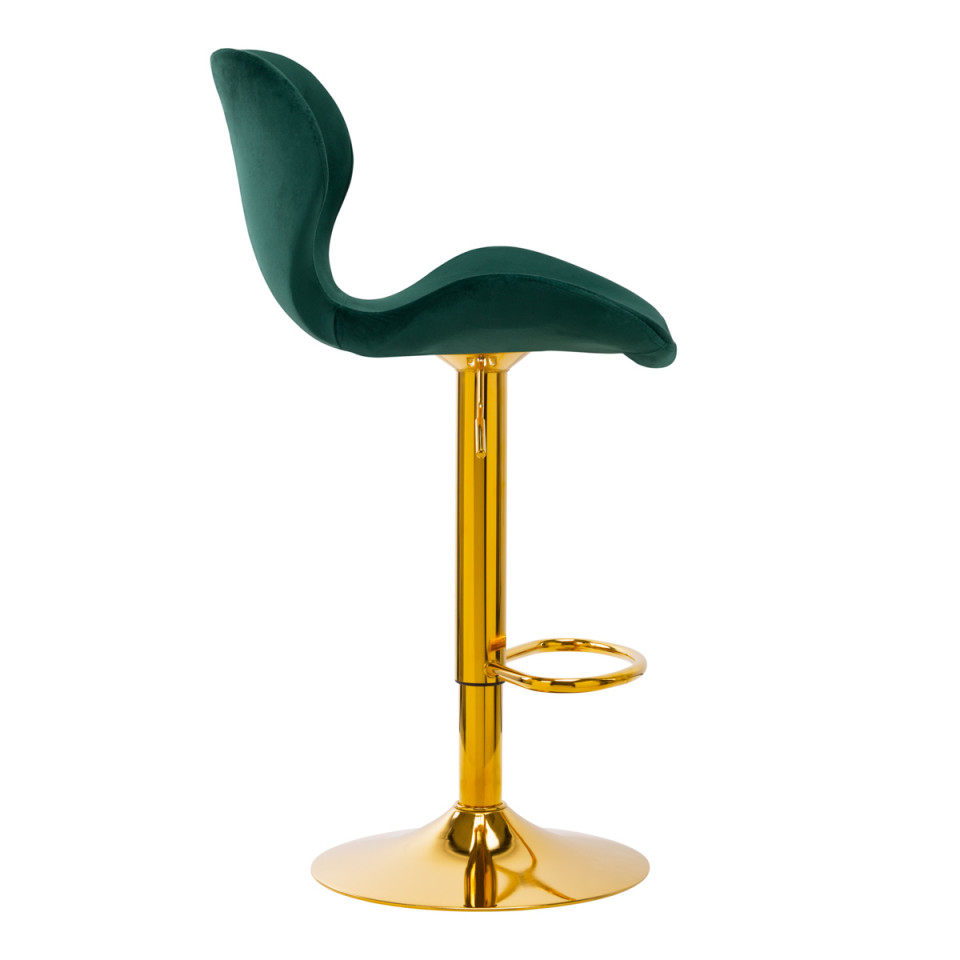 Taburet De Bar Qs-B15 Verde Velvet - 1 | YEO