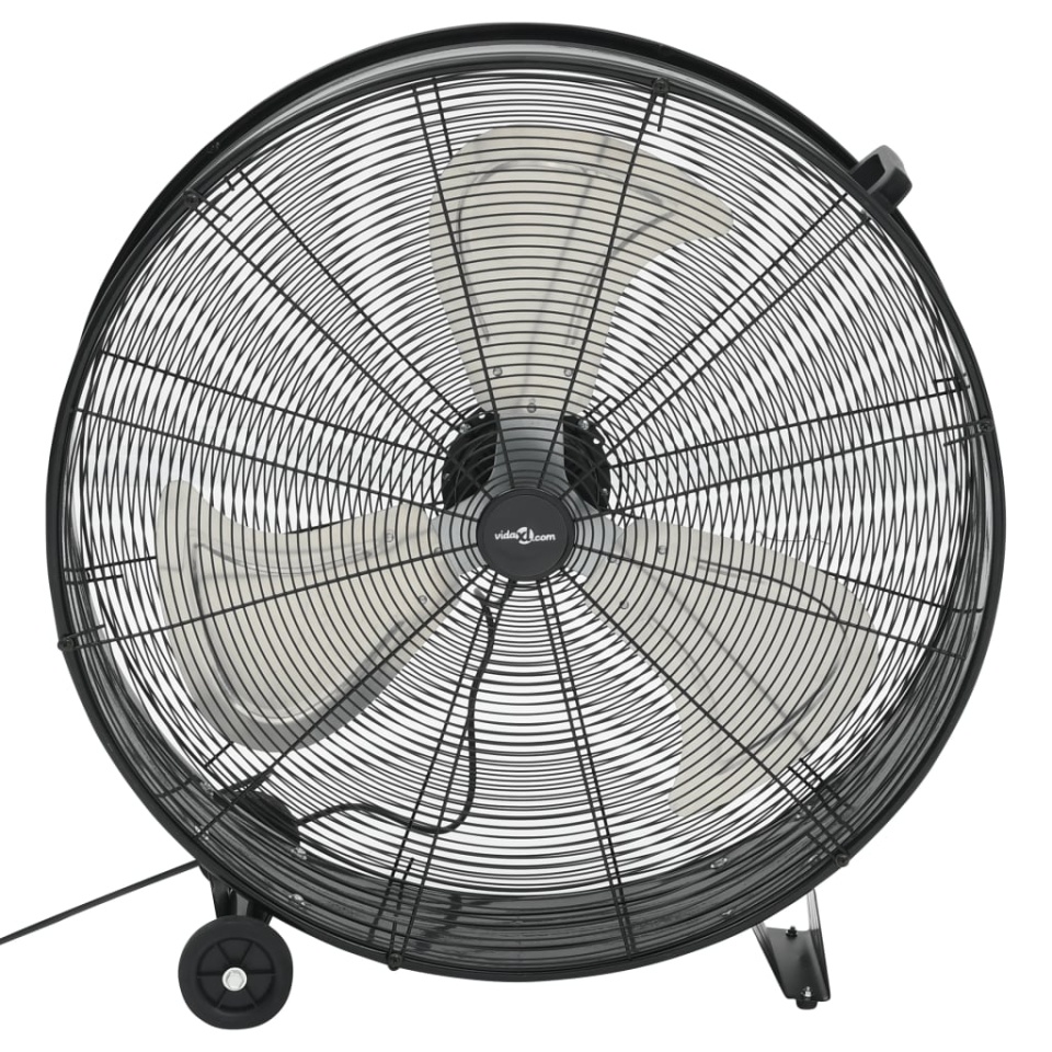 Ventilator industrial cu tambur, negru, 77 cm, 240 W - 1 | YEO