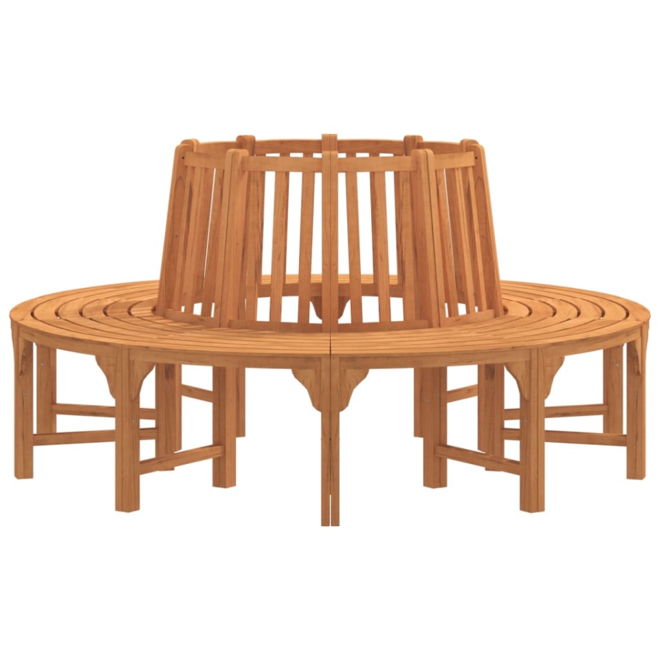 Bancă de copac rotundă, Ø208 cm, lemn masiv de eucalipt - 3 | YEO